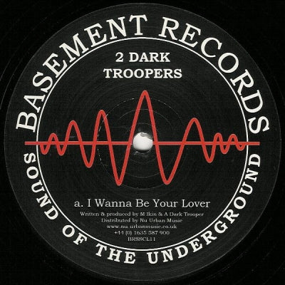 2 DARK TROOPERS / TECHNO BROS - I Wanna Be Your Lover / We Are Techno Bros