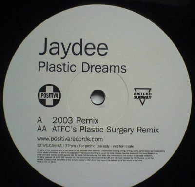JAYDEE - Plastic Dreams (2003 Remix)