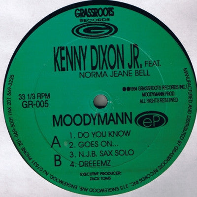 KENNY DIXON JR. FEAT NORMA JEAN BELL - Moodymann EP