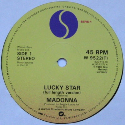 MADONNA - Lucky Star