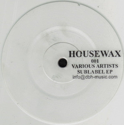OWEN JAY / HOUSEWAX / ALEX DANILOV / ANTON MAYER - Sublabel EP