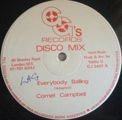 CORNEL CAMPBELL / YABBY "U" - National Bird / Every Body Baling