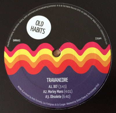 TRAVANCORE / RINGS AROUND SATURN - Omega EP