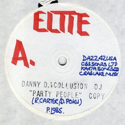 DANNY D. & COLLUSION - Party People (Say Yo!)