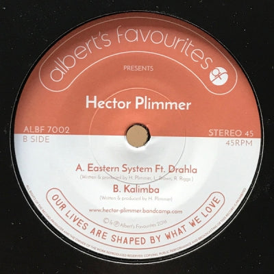 HECTOR PLIMMER - Eastern System Featuring Drahla / Kalimba