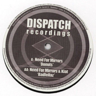 NEED FOR MIRRORS & KIAT - Donuts / Badfellaz