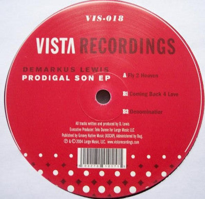 DEMARKUS LEWIS - Prodigal Son EP