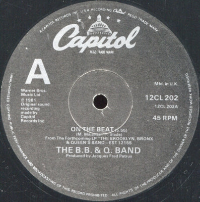 B.B. & Q. BAND - On The Beat