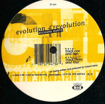 RICHARD BARTZ - Evolution - Revolution
