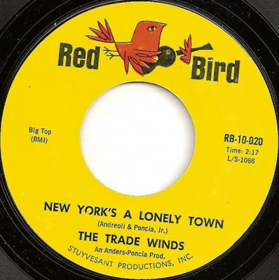 THE TRADE WINDS - New York's A Lonely Town / Club Seventeen