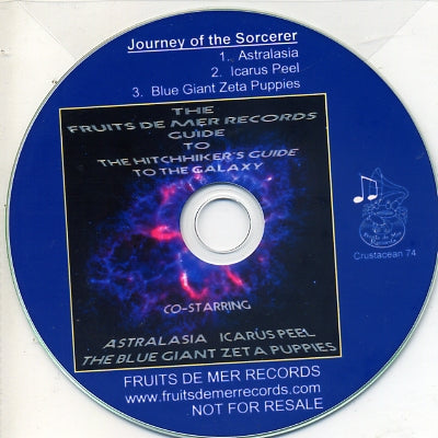 ASTRALASIA / ICARUS PEEL / BLUE GIANT ZETA PUPPIES - Journey Of The Sorcerer