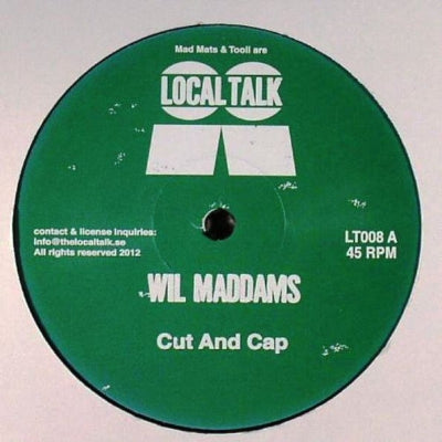 WIL MADDAMS - Cut And Cap