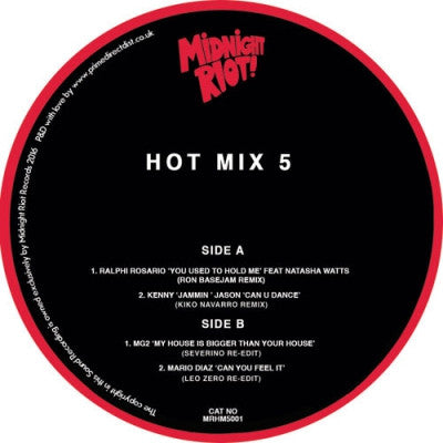 RALPHI ROSARIO / KENNY 'JAMMIN' JASON / MG2 / MARIO DIAZ - Hot Mix 5
