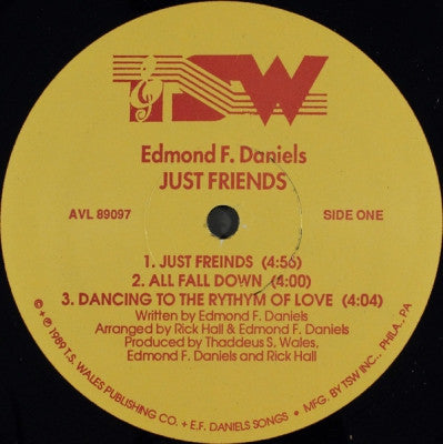 EDMOND F. DANIELS - Just Friends