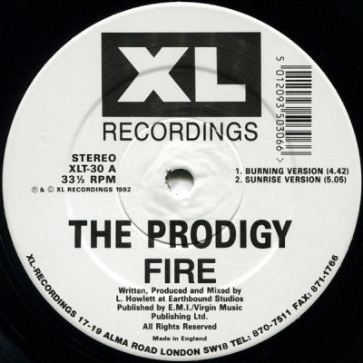 THE PRODIGY - Fire / Jericho