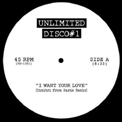 CHIC / MAHOGANY - I Want Your Love / Ride On The Rhythm