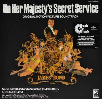 JOHN BARRY - On Her Majesty's Secret Service (Original Motion Picture Soundtrack)