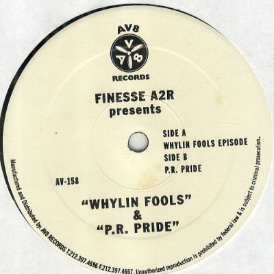 FINESSE A2R - Whylin Fools & P.R. Pride