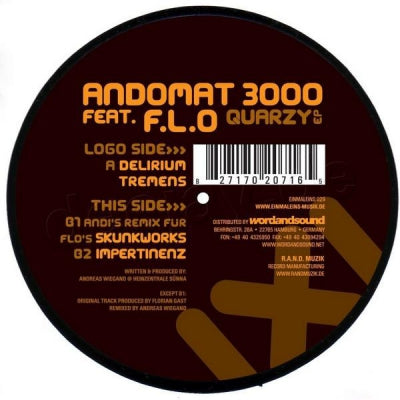 ANDOMAT 3000 FEAT. F.L.O - Quarzy EP