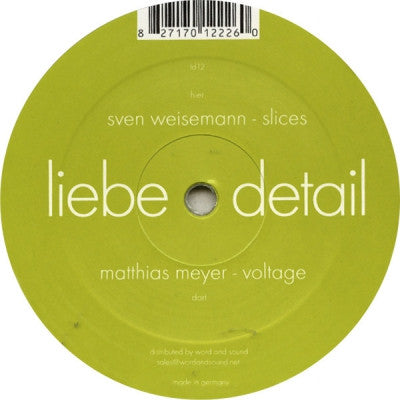 MATTHIAS MEYER / SVEN WEISEMANN - Voltage / Slices
