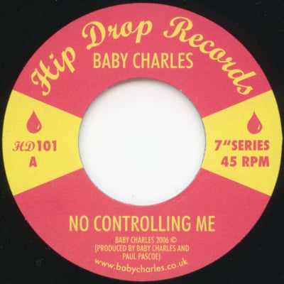BABY CHARLES - No Controlling Me / Invisible