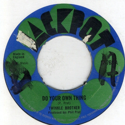 TWINKLE BROTHER / BOY WONDER - Do Your Own Thing / They Talk About Love