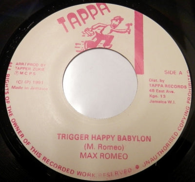 MAX ROMEO - Trigger Happy Babylon / Untitled "Version"