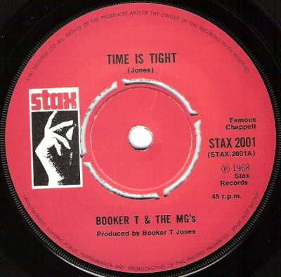 BOOKER T. & THE M.G.'S - Time Is Tight / Soul Limbo