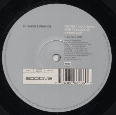 DJ SAKIN & FRIENDS - Protect Your Mind (For The Love Of A Princess)