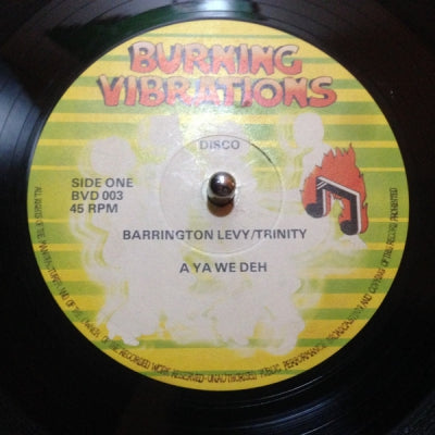 BARRINGTON LEVY / TRINITY - A Ya We Deh / Give Thanks And Praise