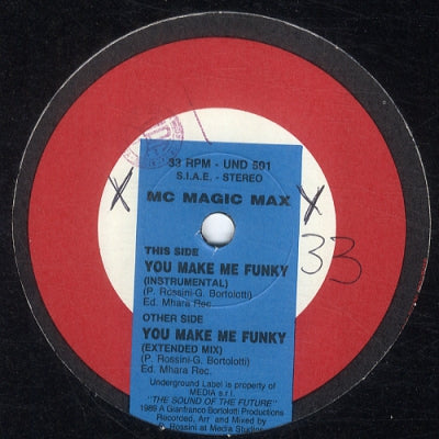 MC MAGIC MAX - You Make Me Funky