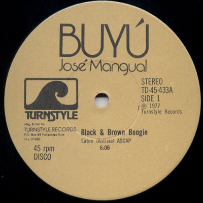 JOSE MANGUAL - Black & Brown Boogie / Mai Kinshasa