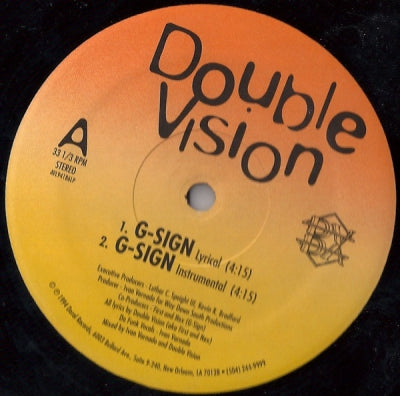 DOUBLE VISION - G-Sign / Da Funk