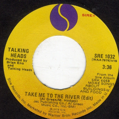 TALKING HEADS - Take Me To The River