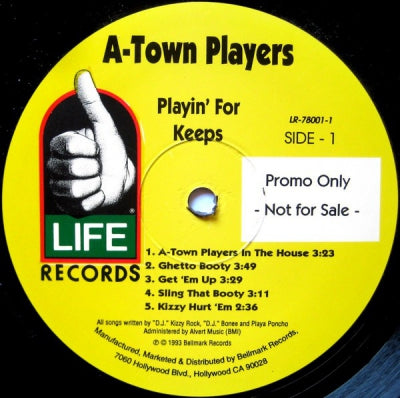 A-TOWN PLAYERS - Playin' For Keeps