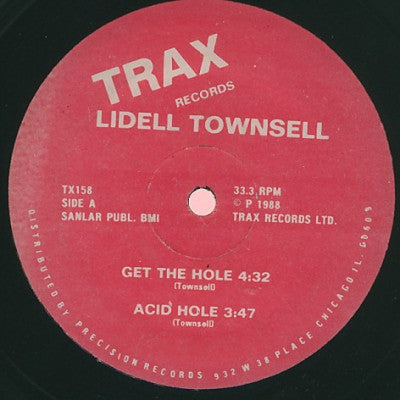 LIDELL TOWNSELL - Get The Hole / Acid Hole / Under Control / dub Control