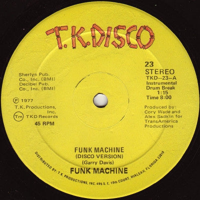 FUNK MACHINE - Funk Machine