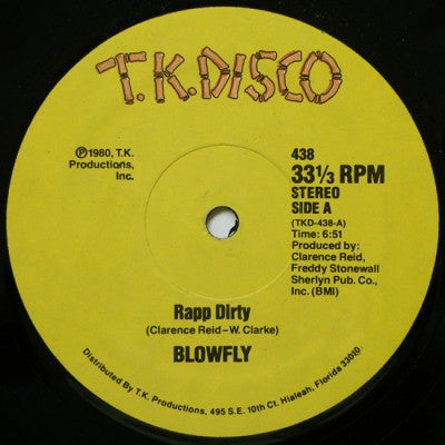 BLOWFLY - Rapp Dirty