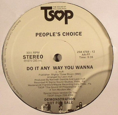 PEOPLE'S CHOICE - Do It Any Way You Wanna