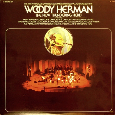 WOODY HERMAN & THE NEW THUNDERING HERD - The 40th Anniversary, Carnegie Hall Concert