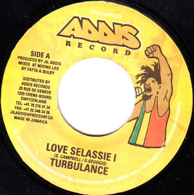 TURBULENCE - Love Selassie I / More Redemption