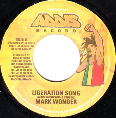 MARK WONDER - Liberation Song / More Redemption