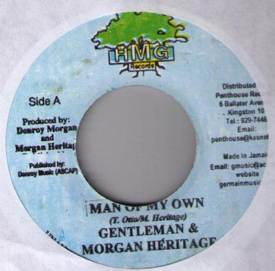GENTLEMAN / MORGAN HERITAGE - Man Of My Own / Never Go Under (Version)