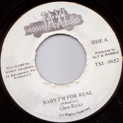 GLEN RICKS - Baby I'm For Real / Version
