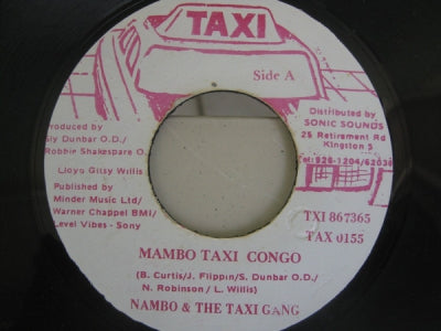 NAMBO & THE TAXI GANG - Mambo Taxi Congo / Mambo Cab