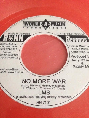 LMS & PANACHE CULTURE - No More War / Le Macho