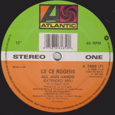 CECE ROGERS - All Join Hands
