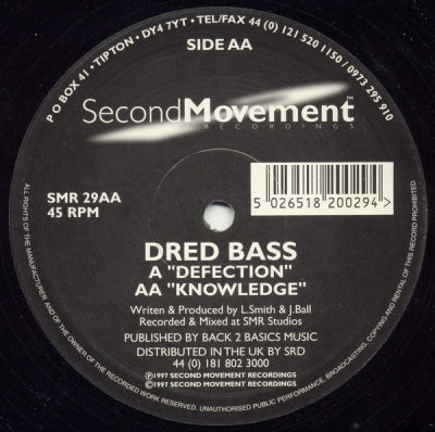DRED BASS - Defection / Knowledge