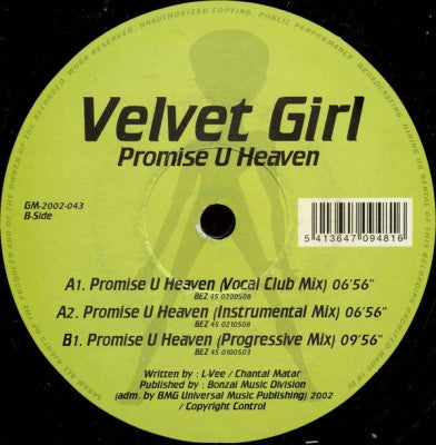 VELVET GIRL - Promise U Heaven
