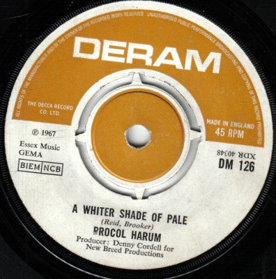 PROCOL HARUM - A Whiter Shade Of Pale